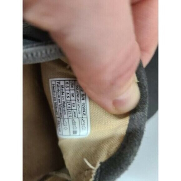 UGG Womens Cas Slip On Sneaker Size 6.5 Gray Suede Comfort Casual Shoes - Picture 11 of 12